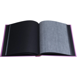 Exacompta Lilac Photo Album 60 Sheets 300 Photos - Size: 29 x 32 x 4.7cm - Wilko - thumbnail 4