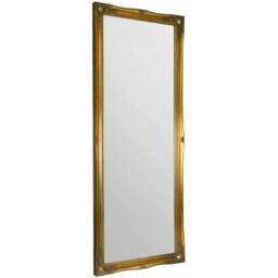 Hamilton Vintage Gold Antique Design Full Length Mirror 198 x 76cm - Size: 198 x 75cm - MirrorOutlet - Wilko