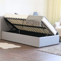 Home Treats Single Grey Ottoman Bed - Wilko - thumbnail 5