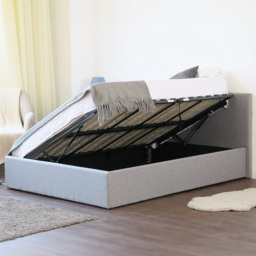 Home Treats Single Grey Ottoman Bed - Wilko - thumbnail 6