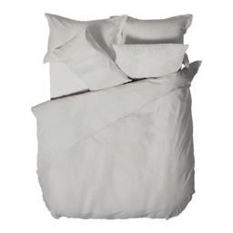 Yard King Size Silver Waffle Duvet Set - Yard Living - Wilko - thumbnail 5