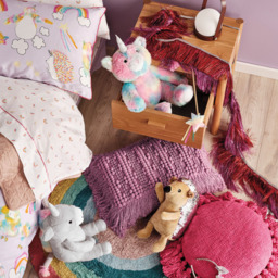 Linen House Kids Double Unicorniverse Duvet Cover Set - Multi - Wilko - thumbnail 7