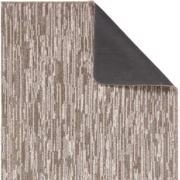 My Mat Stone Broken Stripe Stain Resistant Runner 67 x 200cm - Size: 67 x 200 x 2cm - Brown - Wilko - thumbnail 4