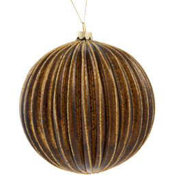 Large Mottled Glass Bauble - Wilko - thumbnail 3