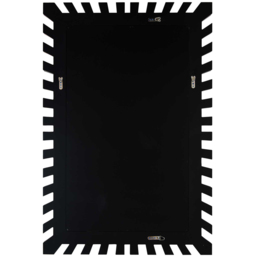 Starburst Stylised All Glass Wall Mirror 120 x 82cm - Black - MirrorOutlet - Wilko - thumbnail 6
