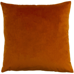 Paoletti Palm Grove Teal and Rust Velvet Jacquard Cushion - Size: 50 x 50 cm - Multi - Wilko - thumbnail 4