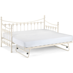 Julian Bowen Single Stone White Versailles Day Bed with Trundle - Wilko - thumbnail 5