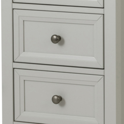 Julian Bowen Maine 5 Drawer Tall Dove Grey Chest of Drawers - Wilko - thumbnail 5