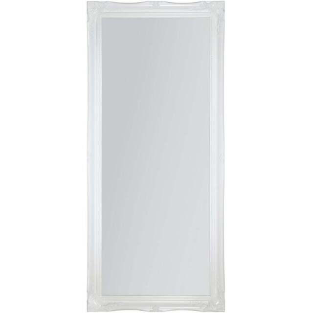 Hamilton White Shabby Chic Design Large Dress Mirror 165 x 75cm - MirrorOutlet - Wilko - image 1