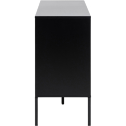 Florence Seaford Single Door 3 Drawer Black and Oak Small Sideboard - Furniture To Go - Wilko - thumbnail 5