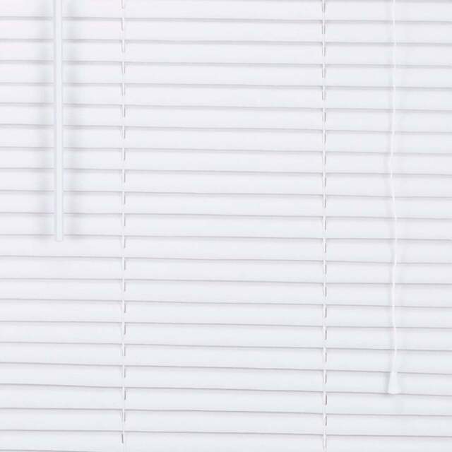 PVC White Wood Effect Venetian Blind White 60cm - Size: W 60 x D 160cm - Wilko - image 1
