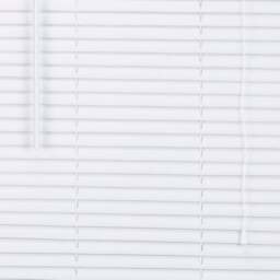 PVC White Wood Effect Venetian Blind White 60cm - Size: W 60 x D 160cm - Wilko - thumbnail 1