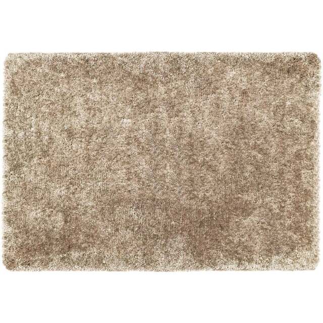 My Luxe Stone Rug 160 x 230cm - Size: 160 x 230 x 6cm - Cream - Wilko - image 1