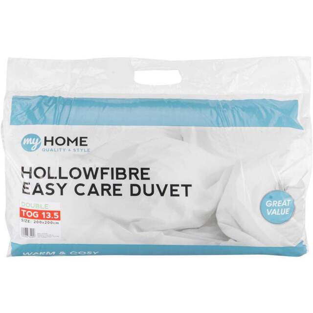 My Home Double White Duvet 13.5 Tog - Wilko - image 1