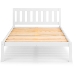 Julian Bowen Luna Double Surf White Bed - Wilko - thumbnail 4