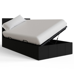 GFW Single Black Side Lift Ottoman Bed - Wilko - thumbnail 5