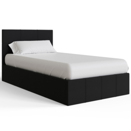 GFW Single Black Side Lift Ottoman Bed - Wilko - thumbnail 3
