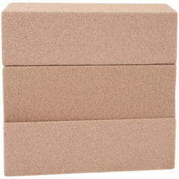 Pack of 3 Oasis Dry BricksBrown - Wilko - thumbnail 1