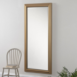Yearn Gold Classic Beaded Bevelled Framed Full Length Mirror 169 x 77.5cm - Wilko - thumbnail 3
