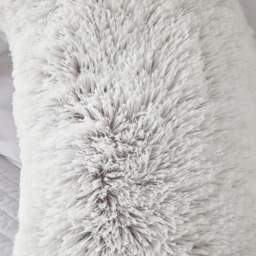 Downland Huggleland Grey Long Hair V Shape Pillow - Size: Single - Wilko - thumbnail 4