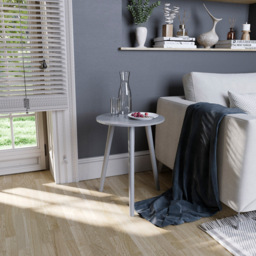VIDA DESIGNS Grey Round Side Table - Wilko - thumbnail 4