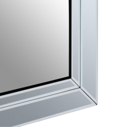 Premier Housewares Sana Square Wall Mirror - Size: 69 x 58cm - Wood - Wilko - thumbnail 6