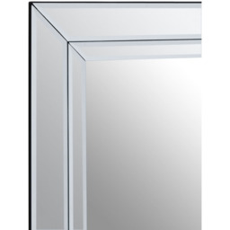 Premier Housewares Sana Square Wall Mirror - Size: 69 x 58cm - Wood - Wilko - thumbnail 5