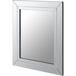 Premier Housewares Sana Square Wall Mirror - Size: 69 x 58cm - Wood - Wilko - thumbnail 4