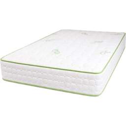 Sareer Eco Alder Small Single Coil Mattress - White - Wilko