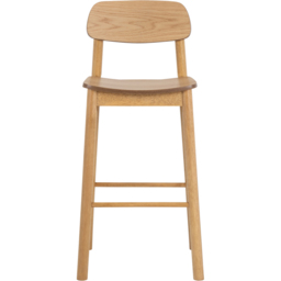 Florence Barlow Oak Bar Stool Set of 2 - Size: 105 x 43.5 x 46.5cm - Brown - Furniture To Go - Wilko - thumbnail 6