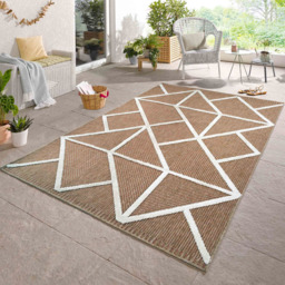 Desire Rugs Harper Cream Prism Rug 200 x 290cm - Wilko - thumbnail 3