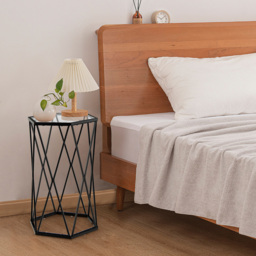 Costway Hexagon Black Coffee Table - Size: 63 x 44 x 12cm - Wilko - thumbnail 5