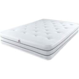 Aspire Pocket+ King Size 1000 Tufted Cool Mattress - White - Aspire Beds - Wilko