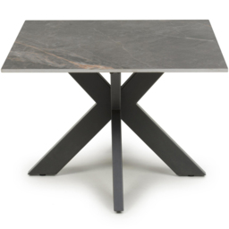 wilko Palermo Grey Marble Ceramic End Table - Size: 177 x 65 x 65cm - Shankar - thumbnail 4