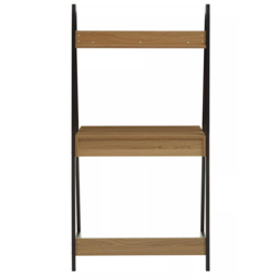 Premier Housewares Bradbury Natural Oak Effect Desk - Size: 74 x 48 x 147cm - Cream - Interiors by Premier - Wilko - thumbnail 7