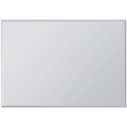 Single Bevelled Venetian Mirror 100 x 70cm - Black - MirrorOutlet - Wilko - thumbnail 5