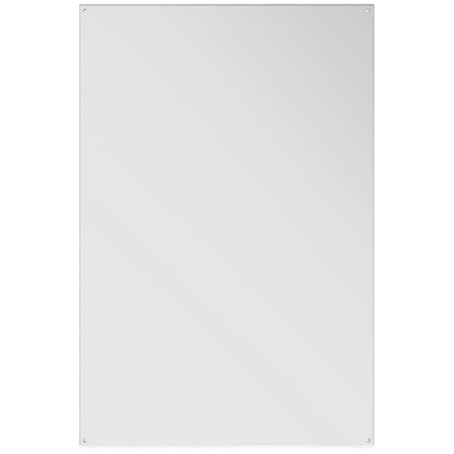 Circuitt Polished Edges Sheet Wall Mirror 100 x 70cm - Clear - MirrorOutlet - Wilko - image 1