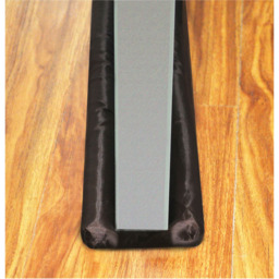 Aidapt Twin Draft Excluder - Size: 85 x 125 x 300cm - Black - Wilko - thumbnail 4