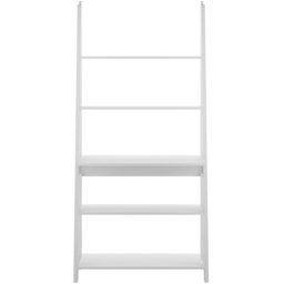 Tiva 5 Shelf White Ladder Desk - Size: 1754 x 840 x 500cm - LPD Home - Wilko - thumbnail 4