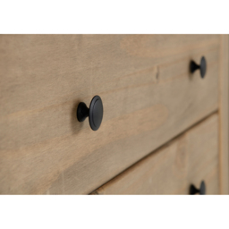 Seconique Panama Natural Wax 4 Drawer Chest of Drawers - Brown - Wilko - thumbnail 7
