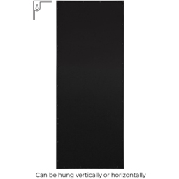 MirrorOutlet The Genestra Black Modern Window Garden Wall Mirror 200 x 80cm - Size: 200 x 80 x 3cm - Wilko - thumbnail 5