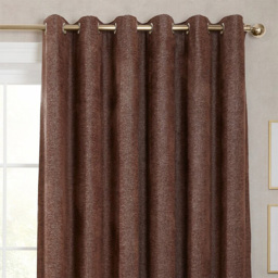 Aspen Eyelet CurtainMocha168cm229cm - Divante - Wilko - thumbnail 6