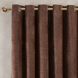 Aspen Eyelet CurtainMocha168cm229cm - Divante - Wilko - thumbnail 4