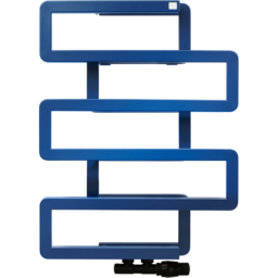 Terma Bookie Denim Blue Heated Towel Rail 655 x 500mm - Size: #VALUE! - Wilko - thumbnail 7