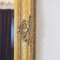 Davenport Gold Ornate Flourish Large Wall Mirror 110 x 79cm - MirrorOutlet - Wilko - thumbnail 5