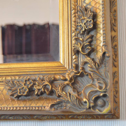 Davenport Gold Ornate Flourish Large Wall Mirror 110 x 79cm - MirrorOutlet - Wilko - thumbnail 4