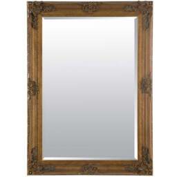 Davenport Gold Ornate Flourish Large Wall Mirror 110 x 79cm - MirrorOutlet - Wilko - thumbnail 1