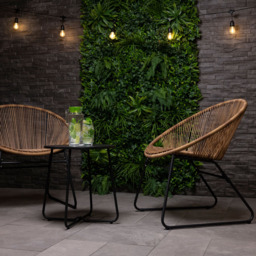 Charles Bentley 2 Seater Zanzibar Tea Bistro Set Natural - Brown - Wilko - thumbnail 6