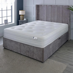 Extreme Comfort King Size Hybrid Tufted Memory Foam and Pinna Coil Spring Mattress - White - eXtreme comfort ltd - Wilko - thumbnail 3