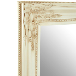 Premier Housewares Andrey Bone White Wall Mirror - Size: 104 x 74cm - Wilko - thumbnail 4